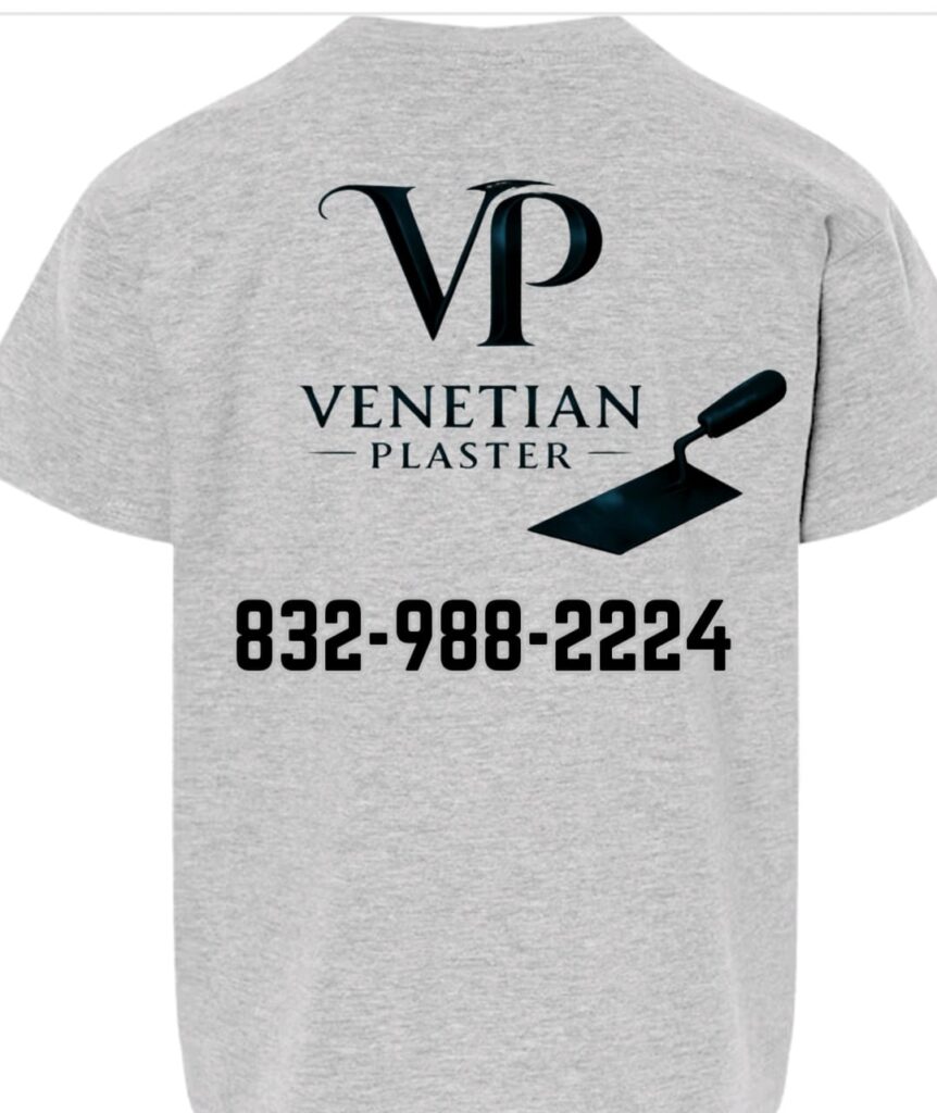 Gray Venetian Plaster custom T-shirt