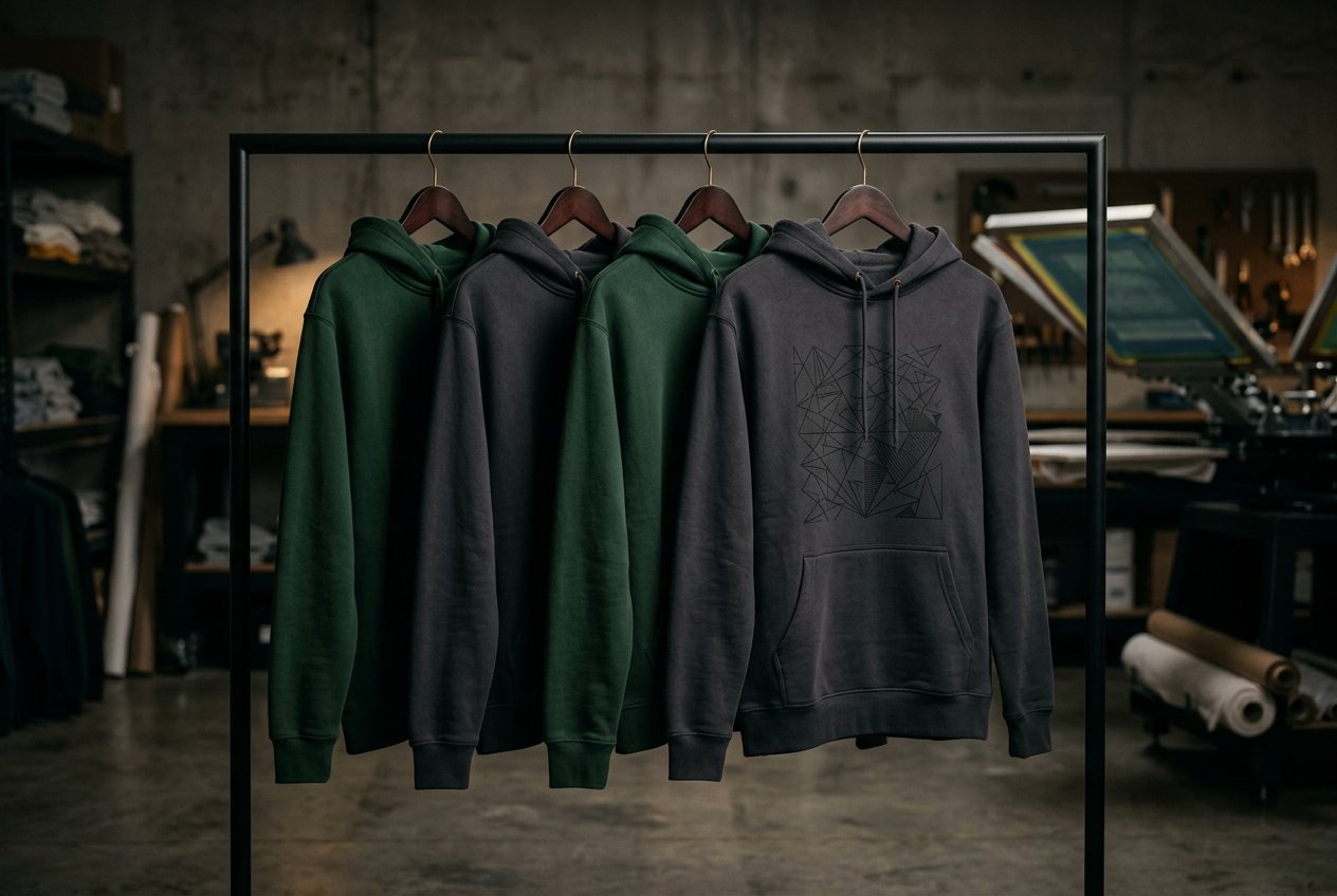 Custom hoodies and sweatshirts